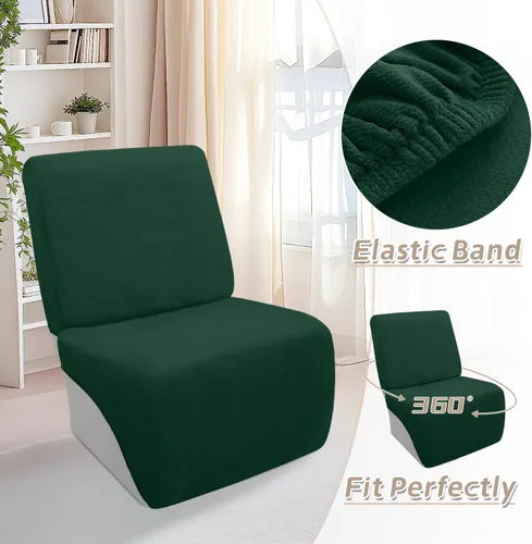 Miniatura 441 de Arfntevss Fundas de sofá seccional reclinable de terciopelo, Funda de sofá seccional de esquina para sofá reclinable, Funda elástica suave