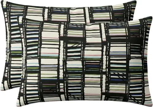 Miniatura 48 de RSH DECOR: Sunbrella - Juego de 4 almohadas lumbares, 20 x 12 pulgadas, tela de rendimiento resistente al agua y a la decoloración, fundas