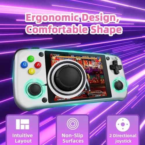 Miniatura 5 de UNICO Handheld Game Console, Portable Pocket Player, Pre-Loaded 40 SNK Classic Games, Including King of Fighters, Metal Slug, etc., 4" IPS Screen