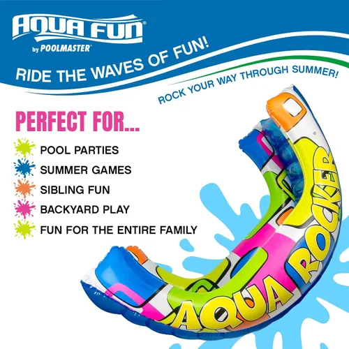 Miniatura 7 de Poolmaster Flotador de piscina, Aqua Rider 88 de largo x 52 de ancho, desinflado