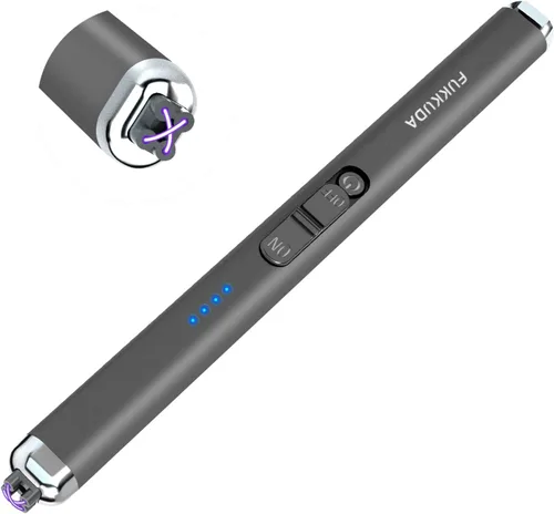 Miniatura 20 de 【Actualizado】 Encendedor Eléctrico de Velas de Doble Arco Encendedor USB Recargable Encendedores de Arco de Plasma para Velas (Oro Rosa)