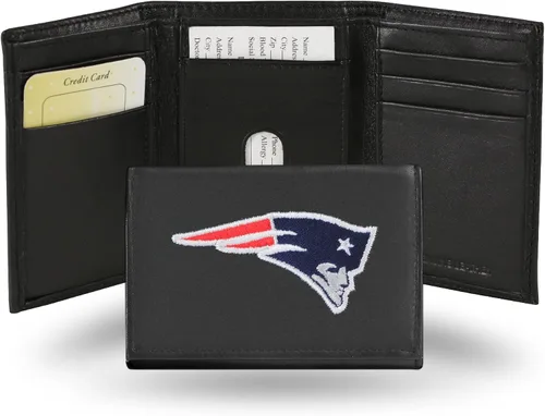 Miniatura 26 de Rico Industries NFL Football Embroidered Tri-fold Wallet