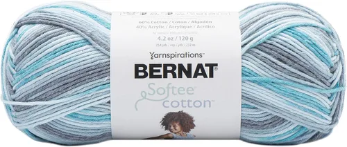 BER Softee Algodón 120G Ondas Azules