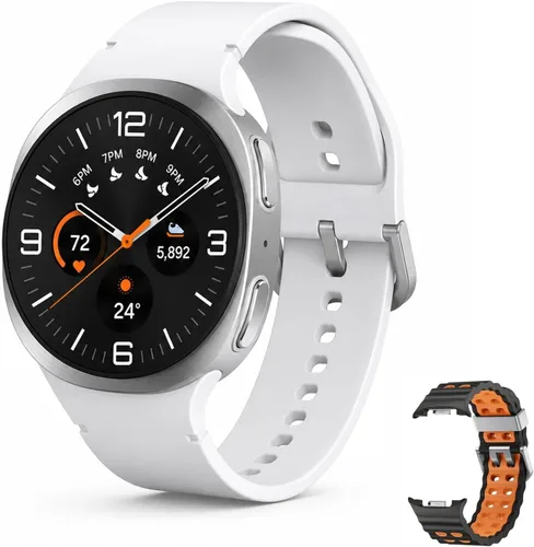 Miniatura 6 de Samsung Galaxy Watch 8 (2025) Buletooth Smartwatch, modelo internacional, seguimiento de fitness y sueño, monitor de frecuencia cardíaca, compatible