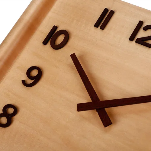 Miniatura 6 de Reloj de pared de 14 pulgadas; reloj de pared de madera; decoraciones para colgar en la pared; decoraciones; reloj decorativo grande; reloj