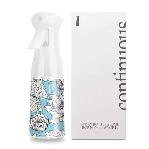 Miniatura 11 de Botella de spray para el cabello, espray vacío continuo para peinado, limpieza, plantas, nebulización y cuidado de la piel Verde