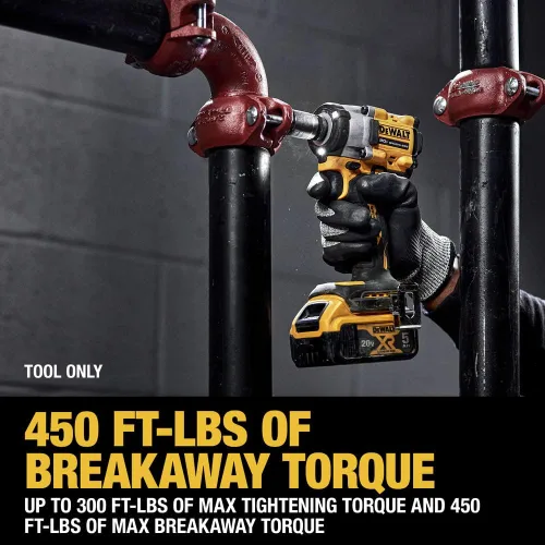 Miniatura 6 de DEWALT ATOMIC 20V MAX* 1/2 pulg. Llave de impacto inalámbrica con yunque con pasador de retención (solo herramienta) (DCF922B)