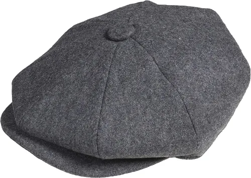 Miniatura 11 de Peaky Blinders Gorra plana de lana estilo Newsboy de 8 piezas para hombre
