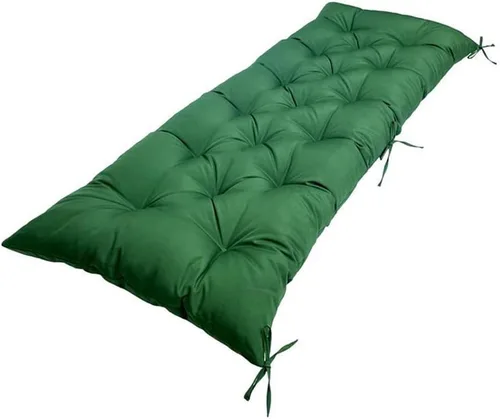 Srutirbo Cojín de banco impermeable para exteriores, 48 x 20 pulgadas, cojín oscilante para muebles de patio, cojines de 3 plazas, para muebles de