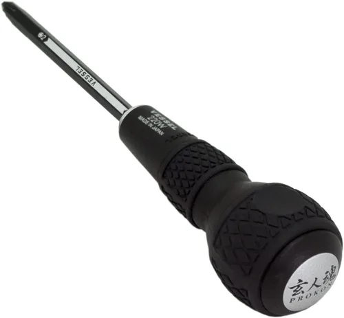 Miniatura 5 de VESSEL BALL GRIP Destornillador intercambiable con puntas hexagonales de 1/4" (Puntas 3 piezas (+1, +3 / +2, -6 / PZ2, PZ3) JUEGO. 220W3J1)
