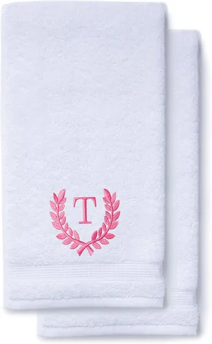 Miniatura 40 de Toallas de mano decorativas y con monograma para baño, cocina, maquillaje Regalo personalizado para boda-nupcial Toalla turca de lujo