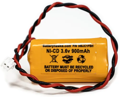 Miniatura 6 de AA900MAH 6200-RP 3.6v 900mAh Reemplazo de batería Señal de salida Luz de emergencia NiCad 6200RP OSA230 253799 LEDR-1