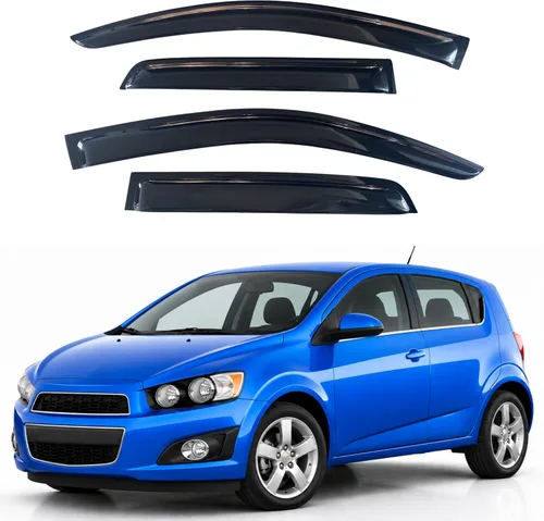 Miniatura 81 de Visor para ventana IG para Hyundai Venue 2020-2023, protector contra la lluvia, adhesivo extra duradero, deflector de viento para lado