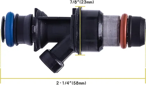 Miniatura 4 de 8 inyectores de combustible Motor de 4.8L 5.3L 6.0L Compatible con 99-07 más Reemplazar # 25317628
