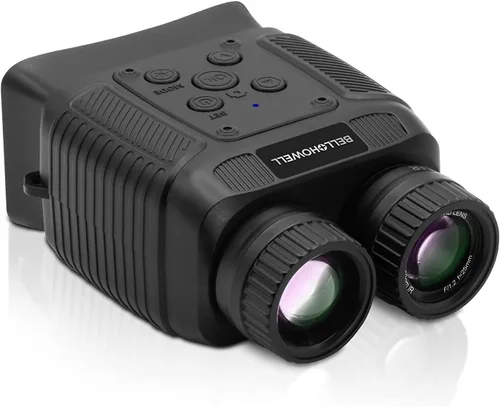 Miniatura 2 de Bell+Howell BHNV20 10x Monocular digital con visión nocturna IR y LCD de 2.4" Negro