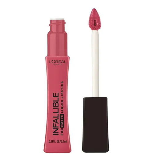 Miniatura 28 de L'Oréal Paris Cosmetics Infallible Pro Matte Les Chocolats - Lápiz labial líquido perfumado, Candy Man, 0.21 onzas líquidas