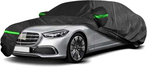 Funda de coche para Mercedes Benz Clase S S250 S300 S350 S400 S450 2004-2025, protección contra el polvo y la nieve, impermeable, 210D, para todo