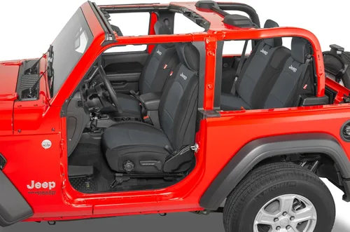 Miniatura 22 de Diver Down Neoprene Seat Cover Set - Fits Jeep JL 2-Door 2018-2026 Wrangler - Front and Back Seat Set - Custom Fit - Soft Padded Cushion Feel