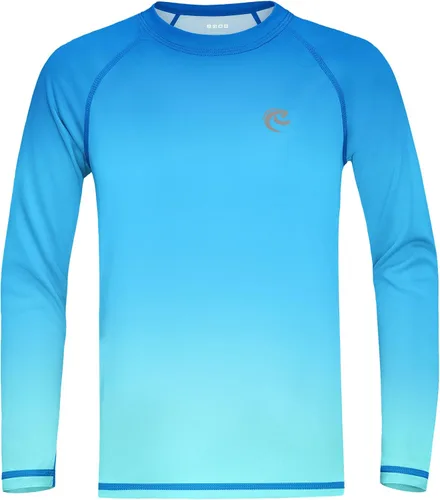 Camiseta de natación de manga larga UPF 50+ para niños, paquete de 1 o 2 unidades de protección solar UV Rash Guard, camisetas de agua SPF para