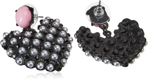 Miniatura 2 de Betsey Johnson - Pendientes colgantes de corazón