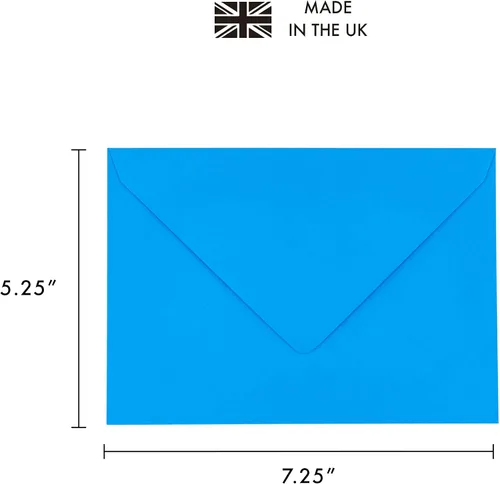 Miniatura 4 de Pukka Pad, Carpe Diem - Sobres engomados para tarjetas de felicitación e invitaciones, paquete de 25 sobres brillantes, A7, 5.25 x 7.25 pulgadas