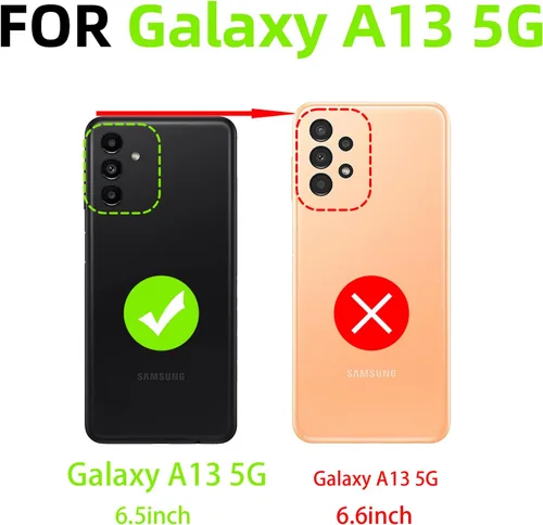 Miniatura 2 de Funda para Samsung Galaxy A13 5G, A13 5G/4G/A04S, funda para teléfono para mujer, con purpurina, suave y transparente, TPU de lujo, bonita funda