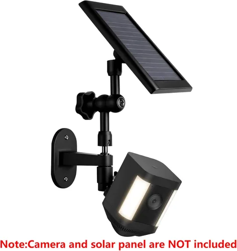 Miniatura 4 de Soporte de pared 2 en 1 para panel solar de anillo, batería de leva de anillo para pegar, cámara de foco y cámara de foco Plus/Pro (batería), ángulo