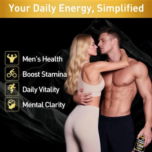 Miniatura 8 de Shilajit - Gomitas de 3000 mg para hombres y mujeres, gomitas naturales puras del Himalaya Shilajit con ácido fúlvico, vegano, apoyo de energía