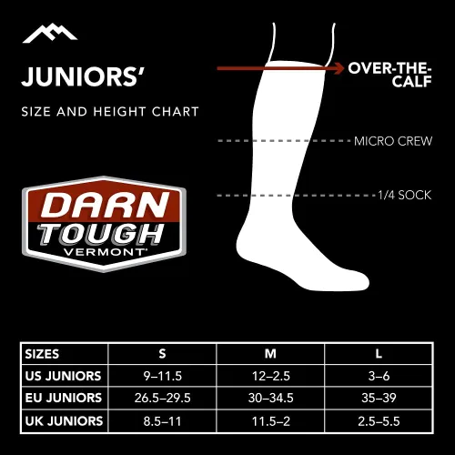 Miniatura 3 de Darn Tough Magic Mountain OTC Midweight with Cushion WPadded Shin - Youth