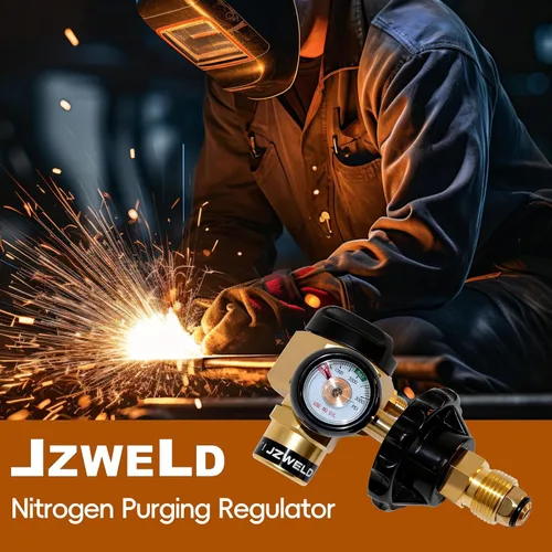 Miniatura 7 de Regulador de purga de nitrógeno VN-500, válvula de control de purga de nitrógeno de alta precisión con presión de prueba de 500 PSI, control
