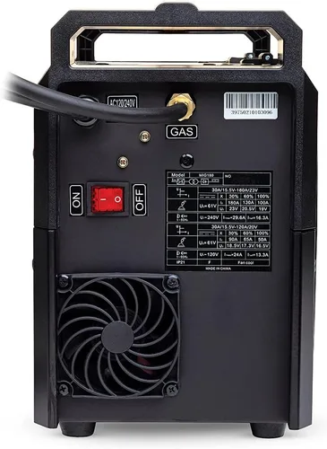 Miniatura 5 de Eastwood Máquina de soldadura MIG de 180 amperios voltaje dual 110V 220V con pistola de carrete para acero y aluminio