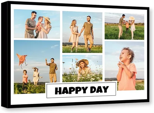 Miniatura 12 de CXHOSTENT Impresiones en lienzo personalizadas con tus fotos, imágenes de lienzo personalizadas, lienzo personalizado, arte de pared, marco