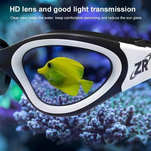 Miniatura 9 de ZIONOR G1 - Gafas de natación polarizadas unisex para mujeres adultas, antiniebla, 100% anti UV, gafas de buceo A3 (polarizado + humo)