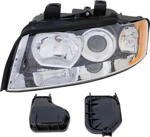 Miniatura 14 de Garage-Pro Faro delantero lateral del pasajero para Audi A4 Quattro 2002-2005 Halogen Sedan & Wagon se adapta a Avant & Base; B6, 2ª