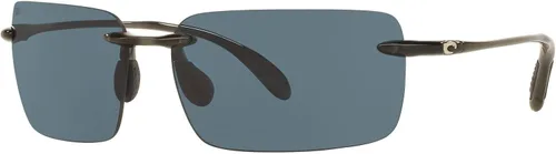 Miniatura 2 de Costa Del Mar Gafas de sol rectangulares Cayan para hombre, Gris