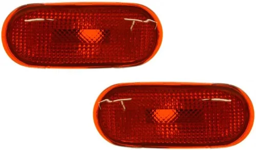 Miniatura 2 de CarLights360 Para Volkswagen Beetle Luz de marcador lateral trasera 1998-2005 Par de lado del conductor y del pasajero Para VW2860101