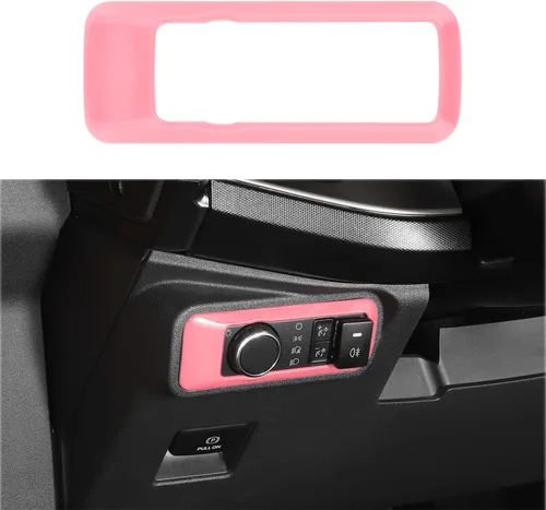 Miniatura 11 de RAZPOY Cubierta de botón del interruptor de faros para accesorios Ford Bronco 2021-2025 Azul