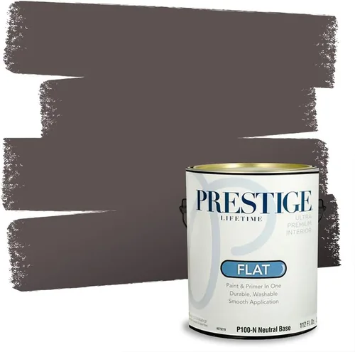 Miniatura 87 de PRESTIGE Paints - Pintura interior e imprimación en uno, 1 galón, cáscara de huevo, pimienta envejecida