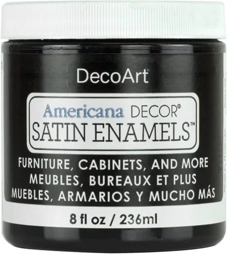 Miniatura 18 de DecoArt Americana Decor ADSA02 - Pintura acrílica esmaltada satinada, color blanco puro, ADSA02, 8 onzas líquidas, tarro (paquete de 3)