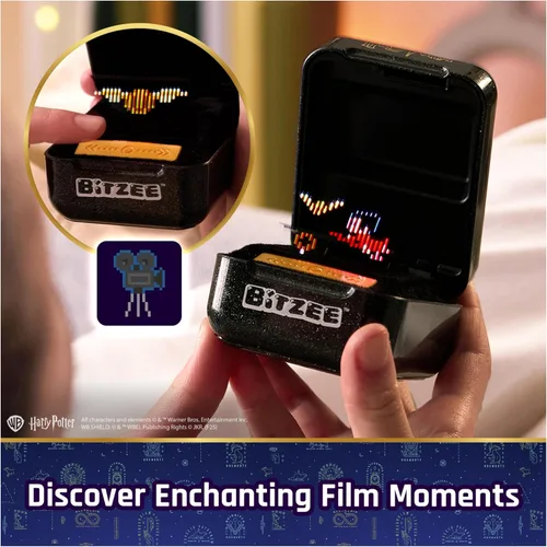 Miniatura 4 de Mundo Mágico de Harry Potter, juguete interactivo Bitzee con 20 personajes dentro, reacciona al tacto, juguetes digitales para niños, regalos