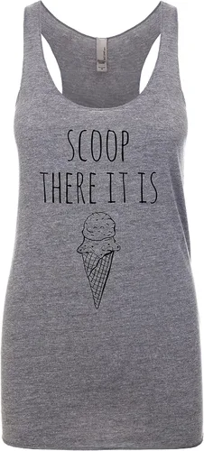 Miniatura 22 de Women's Graphic Racerback Tank Top, Gift for Her, Shirts with Sayings, Yoga Tee, Food