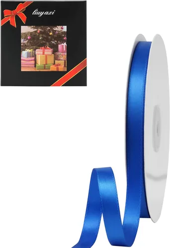 Miniatura 95 de LIUYAXI - Cinta de satén roja de doble cara, 2 pulgadas X 25 yardas continuas, cintas perfectas para envolver regalos, ramo de boda, decoración DIY