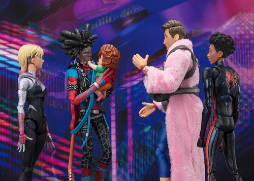 Miniatura 12 de TAMASHII NATIONS - Spider-Man: Across The Spider-Verse - Figura de acción de Peter B. Parker y MayDay Parker S.H.Figuarts