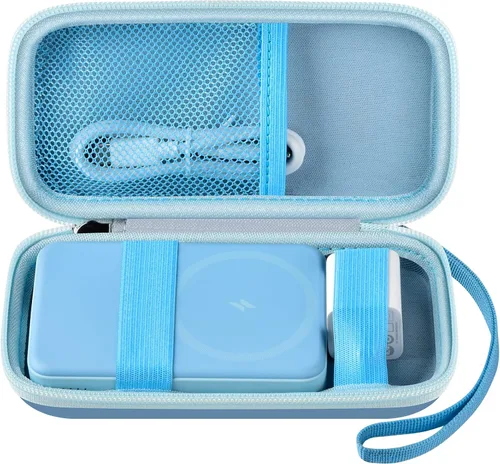 Miniatura 9 de Estuche para la batería magnética Anker de 10,000 mAh, cargador portátil inalámbrico plegable, soporte para 633/622/621/321 de 5,000 mAh Power Bank