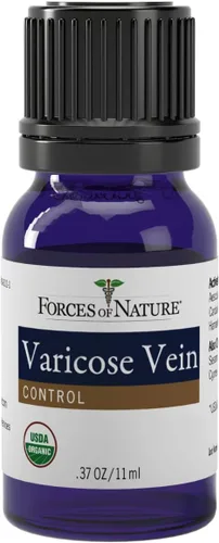Miniatura 4 de Forces of Nature Tratamiento para las venas varicosas, medicina homeopática orgánica, 0.37 onzas líquidas, ayuda a reducir la apariencia