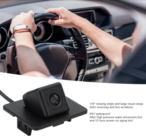 Miniatura 3 de Cámara CCD de respaldo para 3 Axela 2013?2019, ABS Cámara CCD de visión trasera de coche 170 ° Gran angular IP67 Reemplazo
