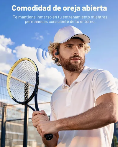 Miniatura 5 de PSIER Auriculares de natación de conducción ósea con doble controlador, IPX8, conducción de aire, impermeable, auriculares abiertos, modo MP3