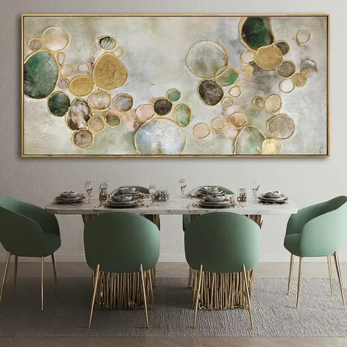 Miniatura 10 de YJYart Decoración de pared de baño, diseño de tortuga marina HD en lienzo, arte de pared para dormitorio, cocina, decoración de habitación costera