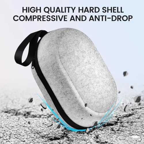 Miniatura 5 de Funda de transporte de gran espacio compatible con Meta Quest 3S/Quest 3/Quest 2/Vision Pro VR Gaming Headset Original/Elite y accesorios
