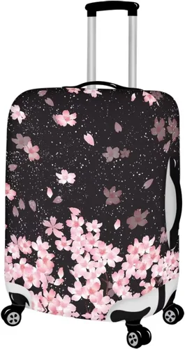 Miniatura 2 de Funda de equipaje de viaje engrosada 182426283032 pulgadas Maleta Spandex cubierta, Flor de Cerezo